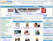 Tablet Screenshot of amplevalue.com